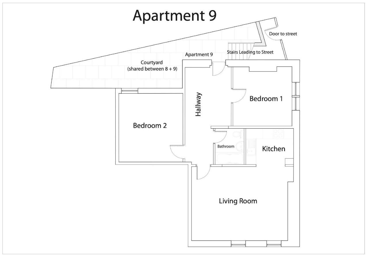Superbly Located 2 Bedroom Luxury Appartamento Bath